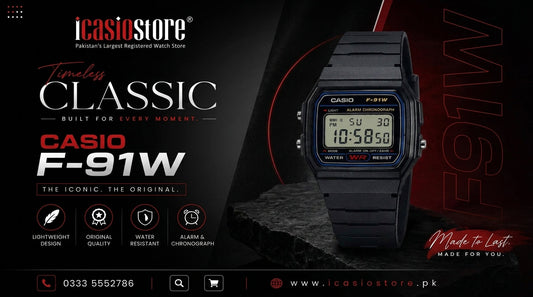CASIO F-91W-1DG: THE WATCH THAT BECAME A LEGEND
