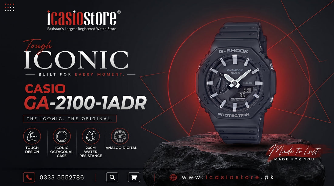 Why the Casio GA-2100-1ADR Became the Most Wanted G-Shock of the Last Decade