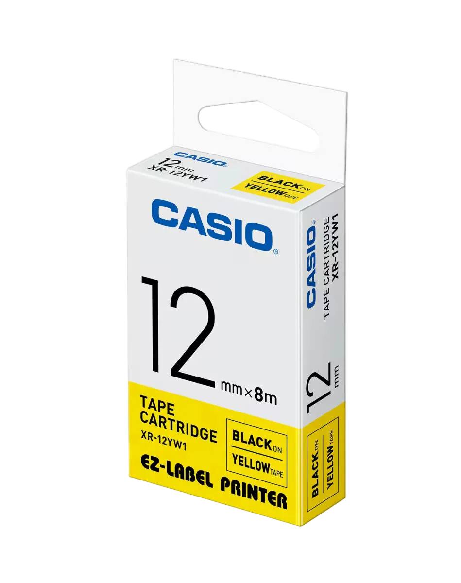 Label Printer Tape XR-12YW1