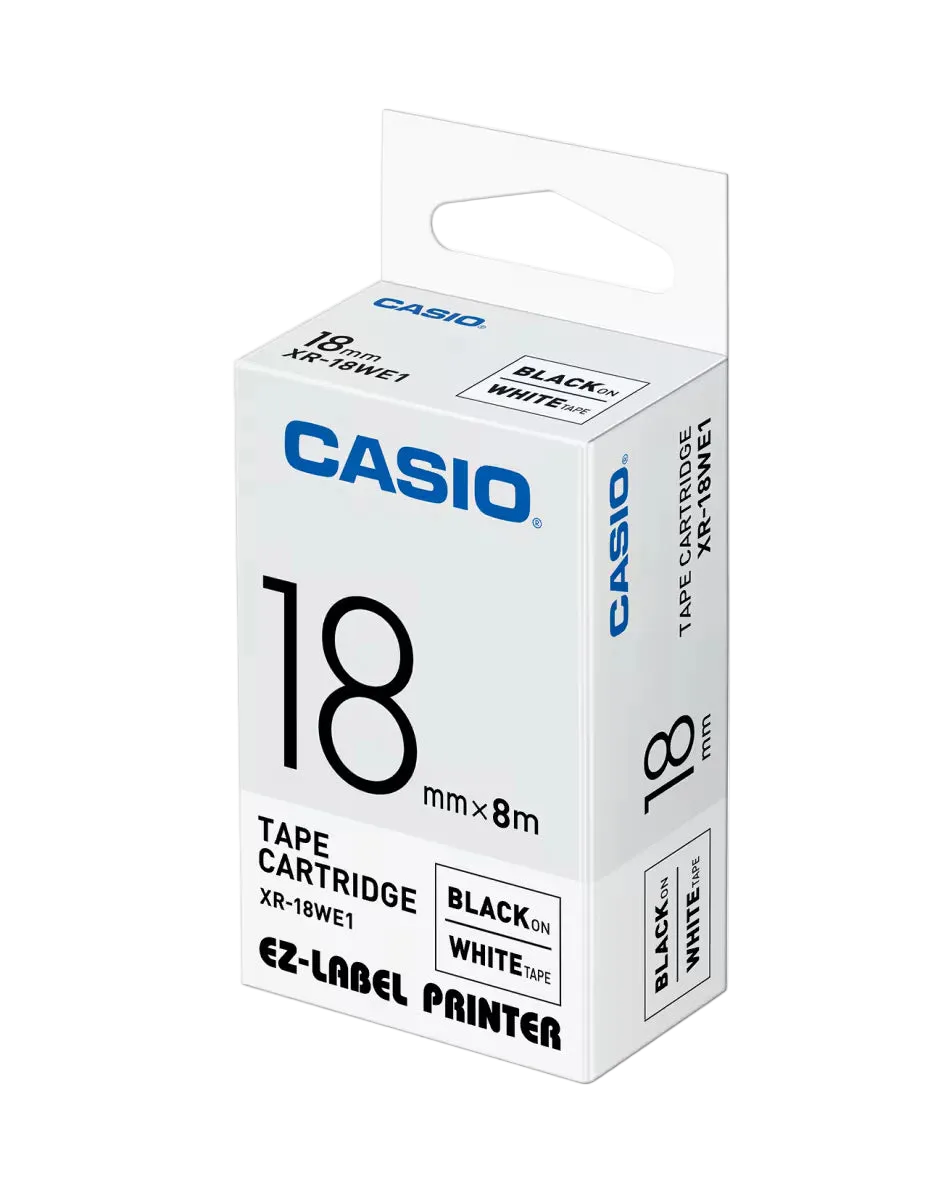 Label Printer Tape XR-18WE1