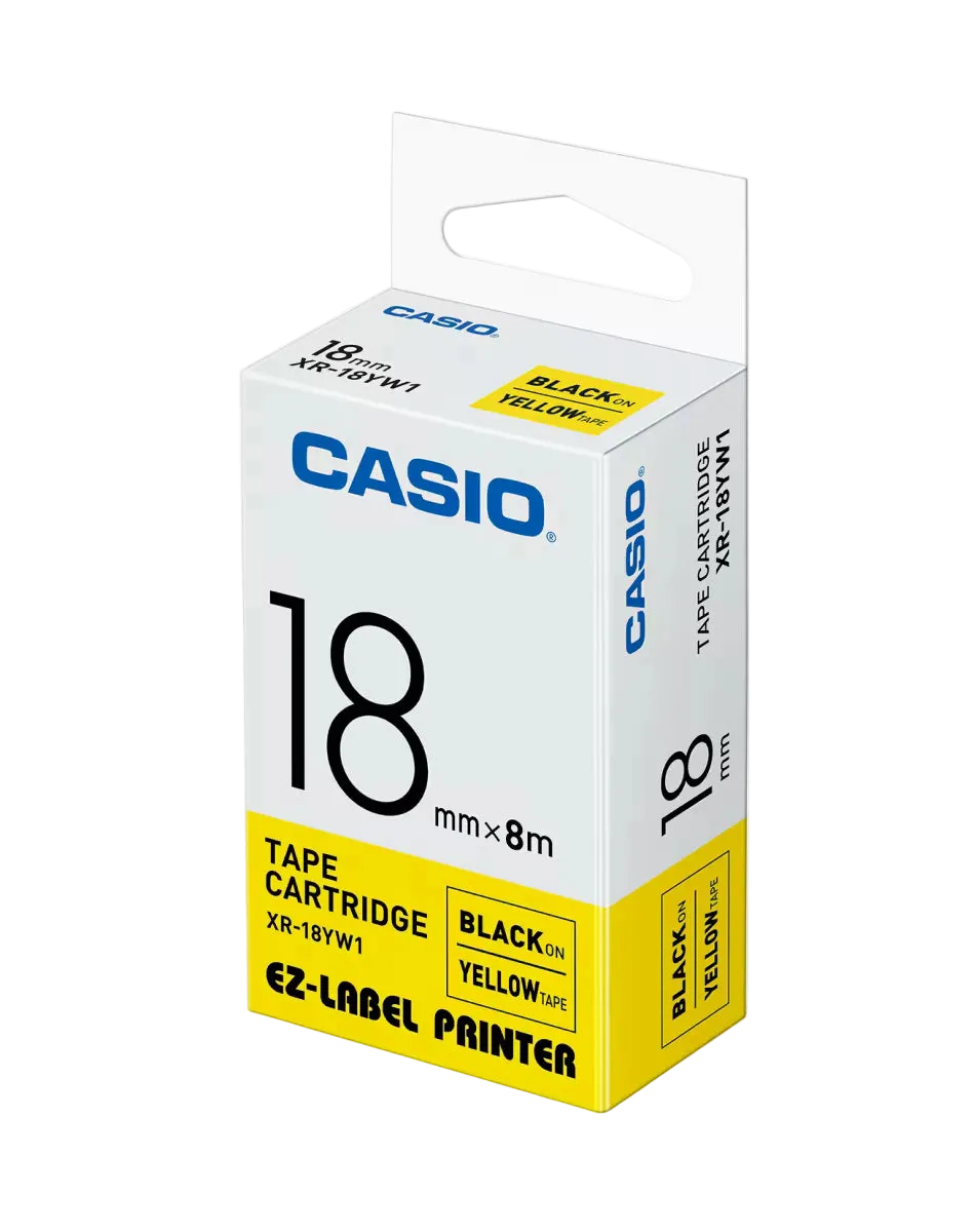 Label Printer Tape XR-18YW1