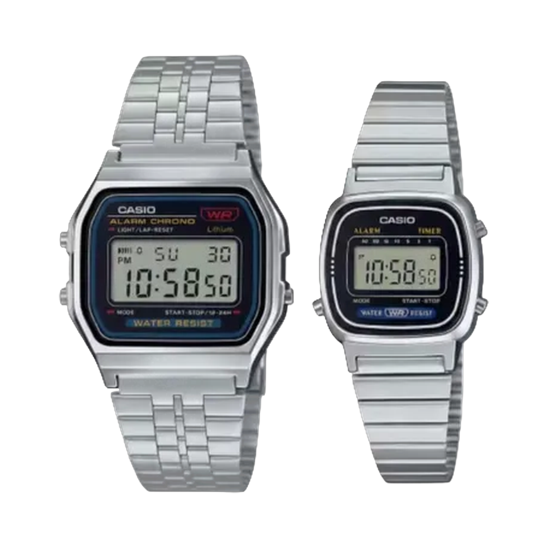 Casio Couple A159W-N1DF/ LA-670WA-1DF