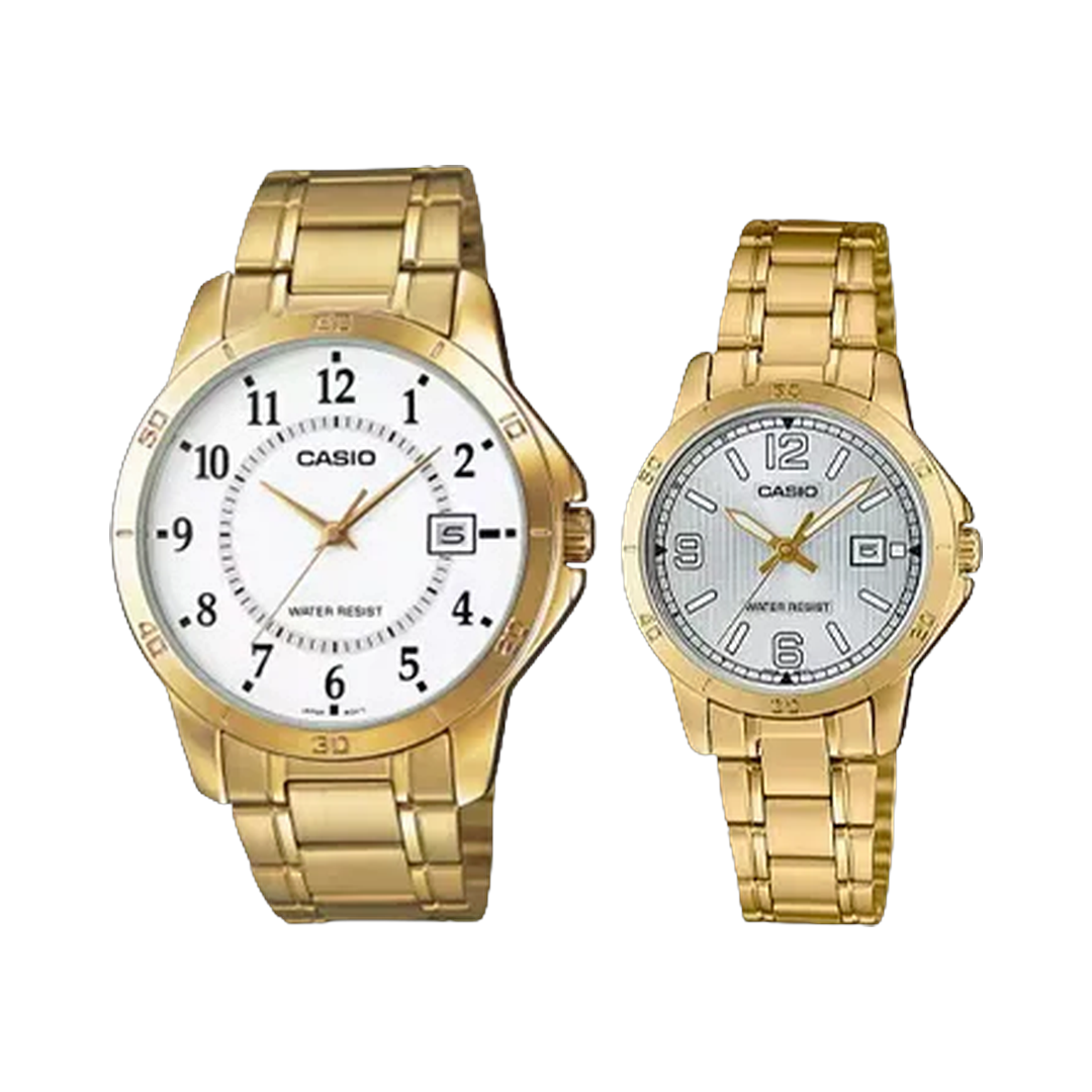 Casio Couple MTP-V004G-7B2UDF/ LTP-V004G-7B2UDF