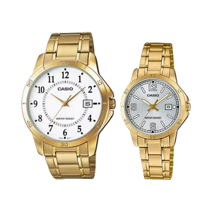 Casio Couple MTP-V004G-7B2UDF/ LTP-V004G-7B2UDF