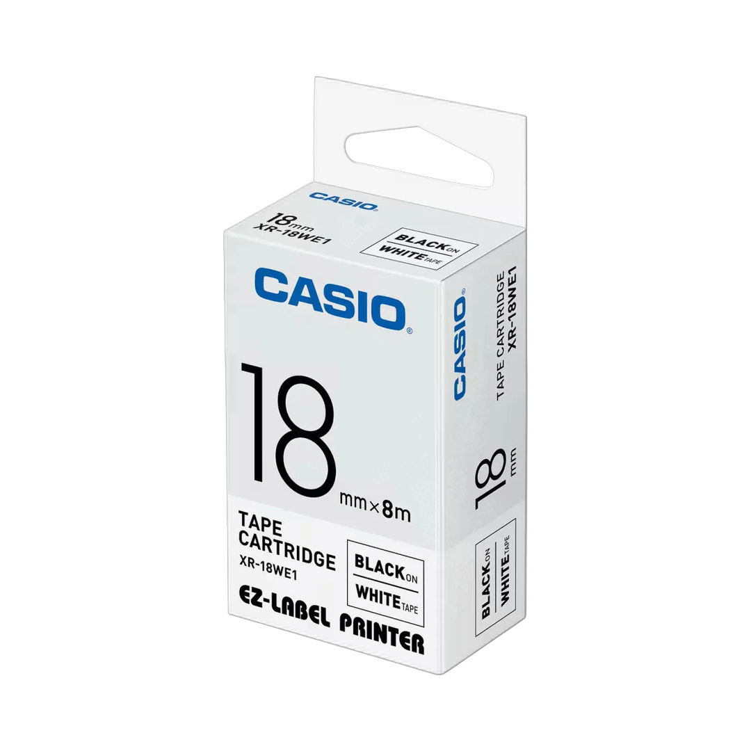 Label Printer Tape XR-18WE1