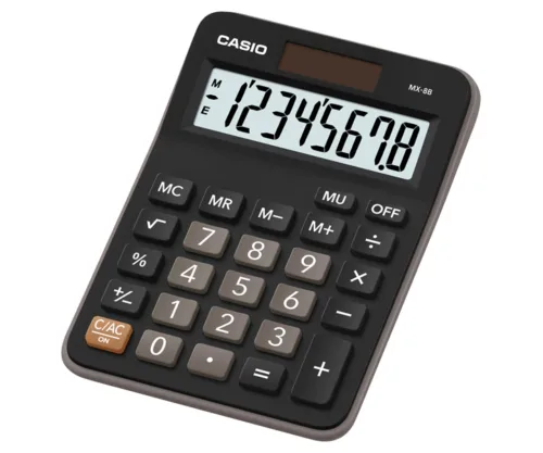 Casio Calculator MX-8B